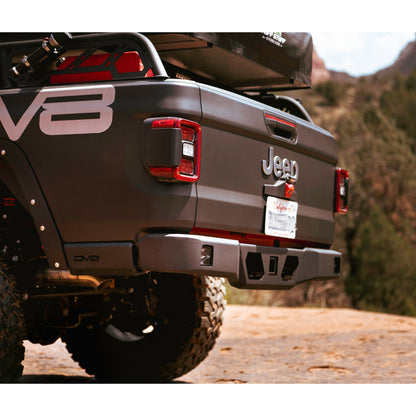 DV8 Offroad 20-22 Jeep Gladiator High Clearance Rear Bumper