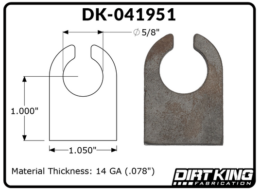 Dirt King Flat Tabs | DK-041951