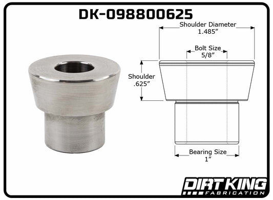 Dirt King Anti-Wobble Kit Components | DK-098800625
