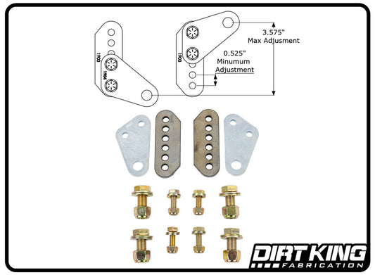 Dirt King Limit Strap Mounting Kit | DK-300954-01