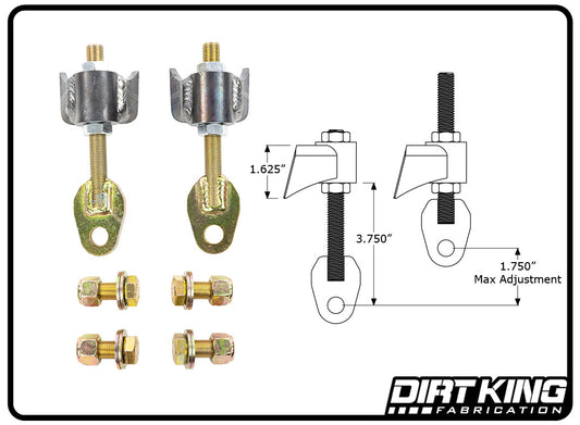 Dirt King Limit Strap Mounting Kit | DK-LS160125