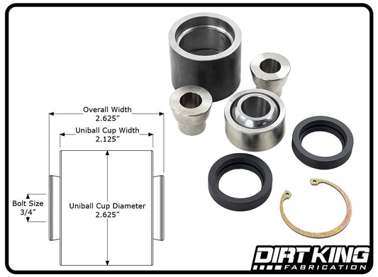 Dirt King Anti-Wobble Kits | DK-124002125-K1