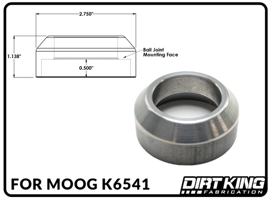 Dirt King Lower Arm Ball Joint Cups | DK-631969
