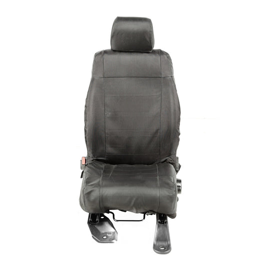 Rugged Ridge Ballistic Seat Cover Set Front Black 11-18 JK