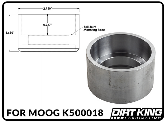 Dirt King Upper Arm Ball Joint Cups | DK-815968