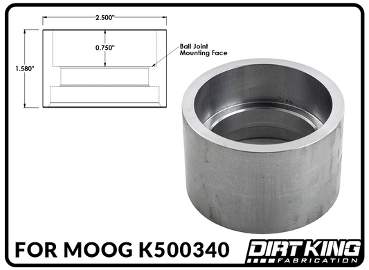 Dirt King Upper Arm Ball Joint Cups | DK-635968